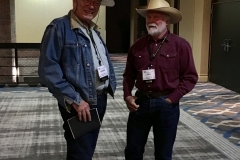John with Edward Massey at the WWA convention in Billings in 2018.