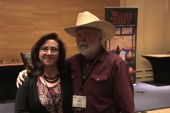 John and his wife, Rocio, at the WWA convention in Billings in 2018.