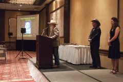 John D. Nesbitt, Spur Award Winner for Best Western Fiction, Spur Awards Banquet, 2010 Western Writers of America Convention, Knoxville, Tennessee, USA