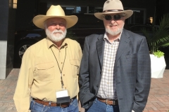 John and Robert D. McKee at the WWA Convention in 2018 in Billings, MT